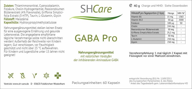 GABA Pro®: Empfohlen bei Fibromyalgie, Schlafstörung und PMS