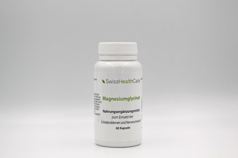 Magnesiumglycinat für Nerven, besserer Schlaf, erhöhte Serotoninaufnahme